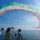 Frecce Tricolori sul Lido di Genova